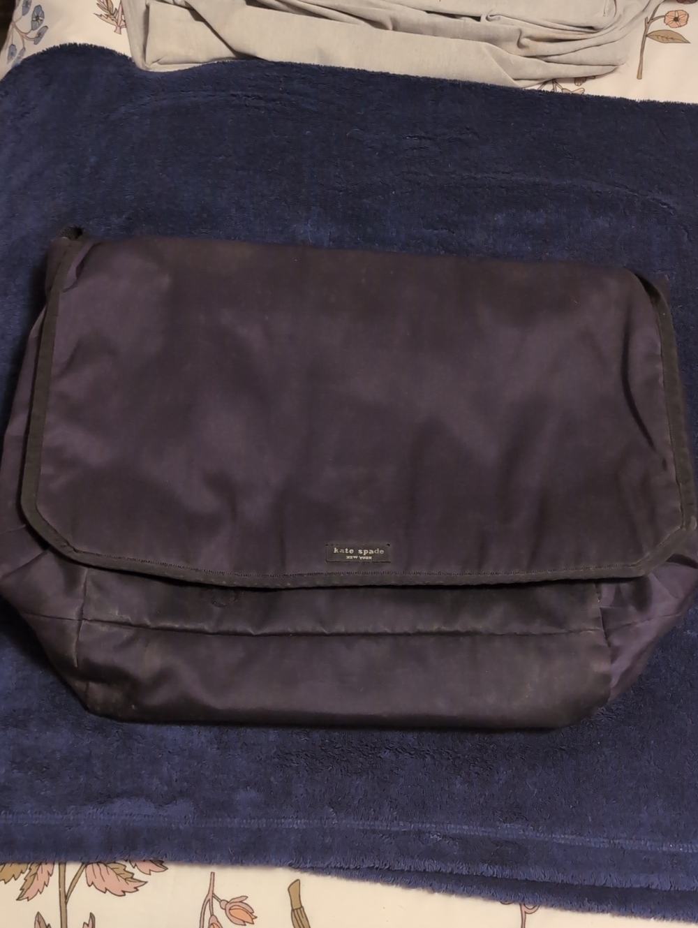 Vintage Kate Spade Y2K Nylon Messenger Bag